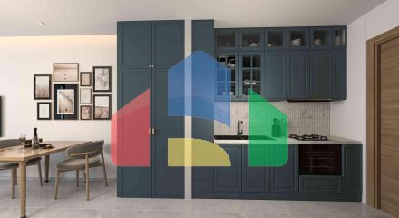 Студия 43 м2 в террасой 6м2 в комплексе у моря