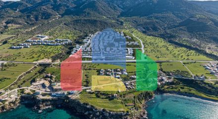 Студия 43 м2 в террасой 6м2 в комплексе у моря