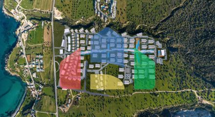 Студия 43 м2 в террасой 6м2 в комплексе у моря