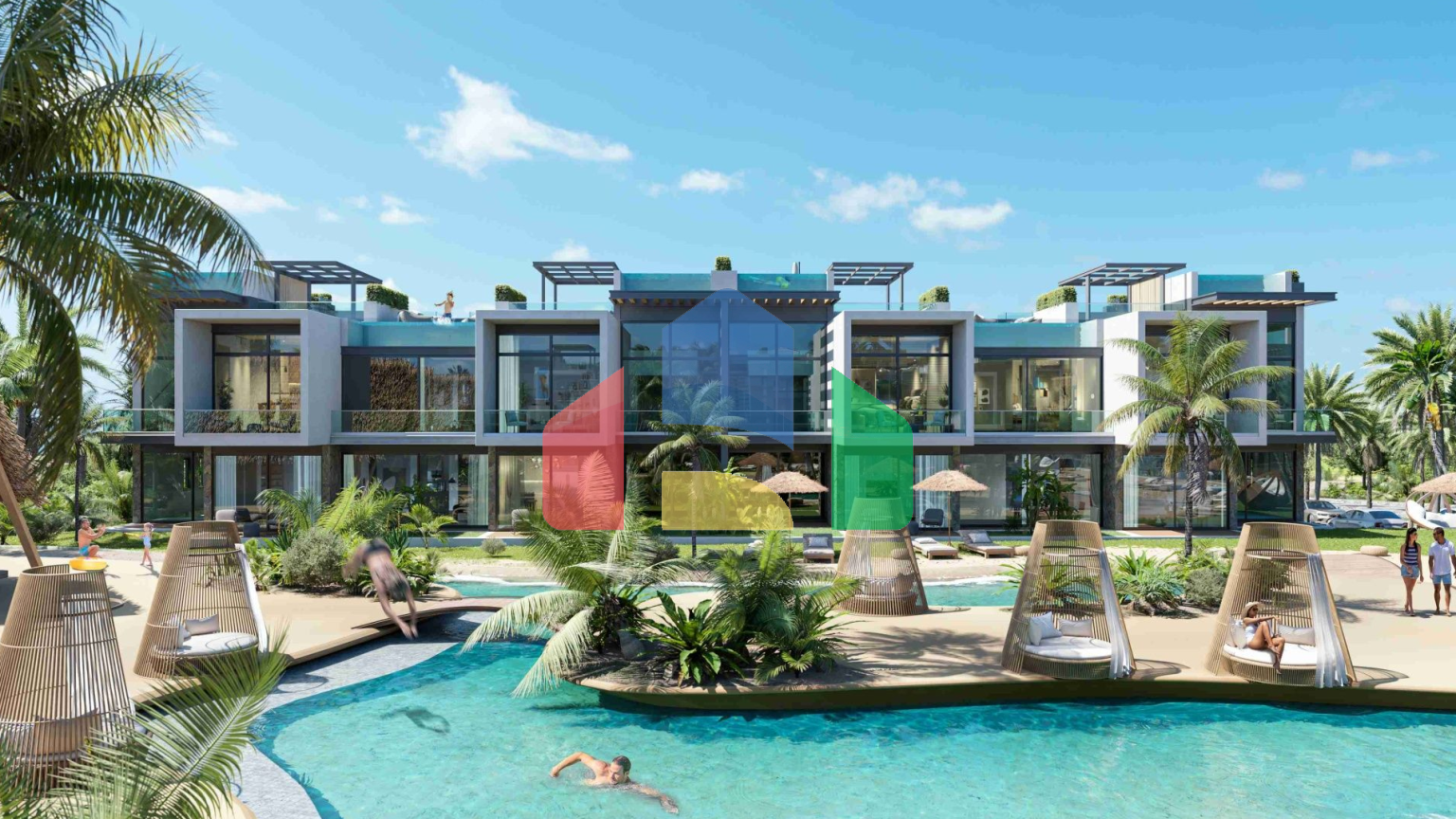 Студия Penthouse 41м2 с террасой 8м2 в новом комплексе