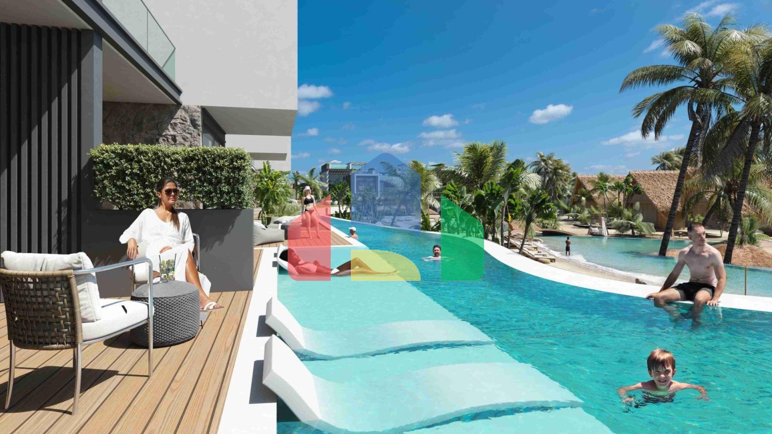 Студия Penthouse 41м2 с террасой 8м2 в новом комплексе