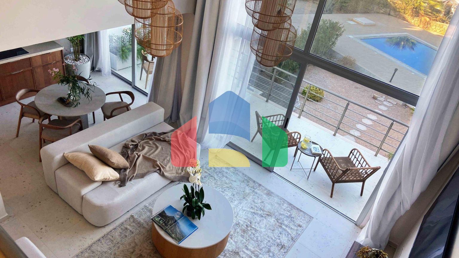 3-комнатный пентхаус 218 м2 на первой береговой линии