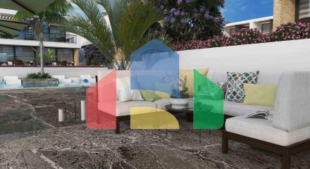 3-комнатная duplex вилла 164 м2 с террасой на крыше и собственным садом