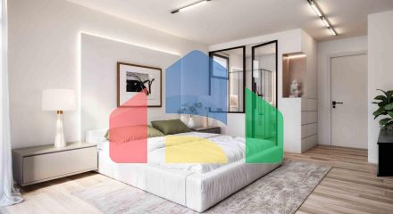 3-комнатная duplex вилла 164 м2 с террасой на крыше и собственным садом