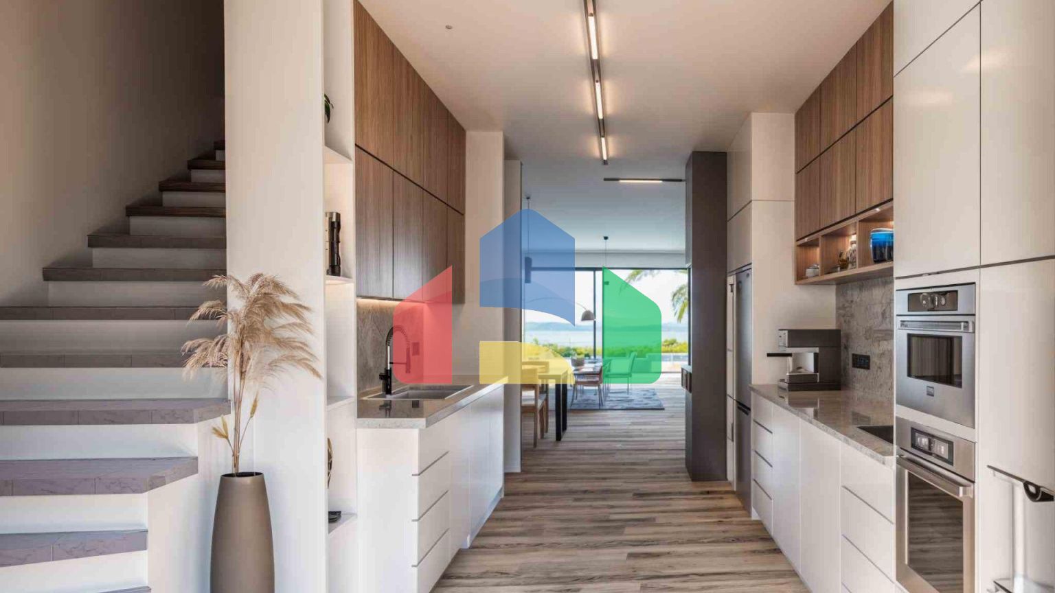 3-комнатная duplex вилла 164 м2 с террасой на крыше и собственным садом