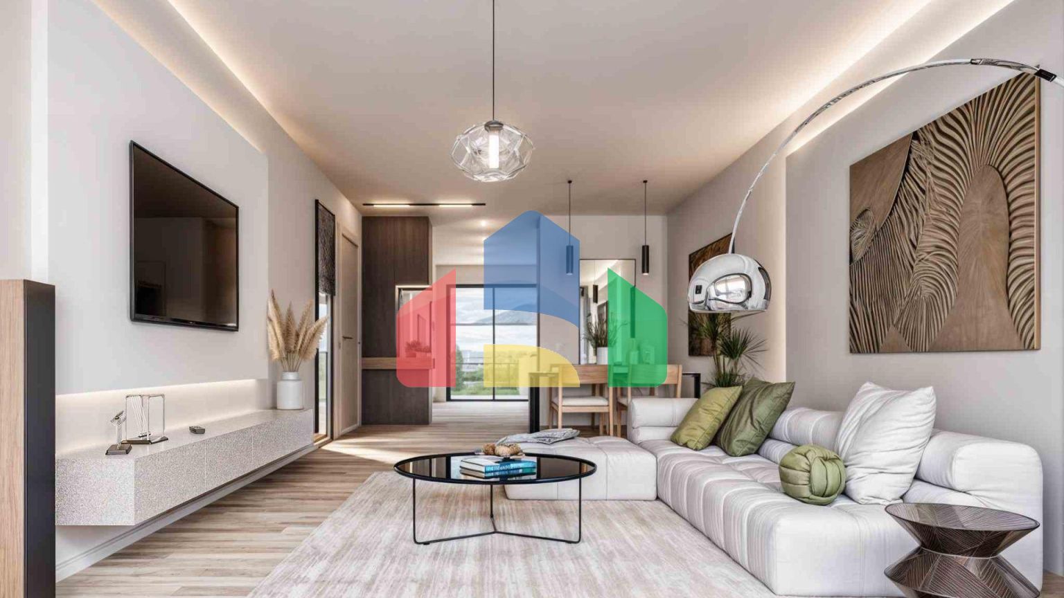 3-комнатная duplex вилла 164 м2 с террасой на крыше и собственным садом