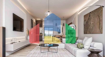 3-комнатная duplex вилла 164 м2 с террасой на крыше и собственным садом