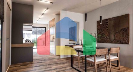 3-комнатная duplex вилла 164 м2 с террасой на крыше и собственным садом