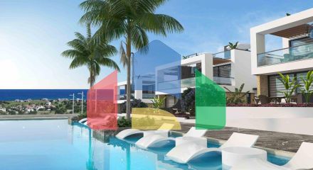 3-комнатная duplex вилла 164 м2 с террасой на крыше и собственным садом