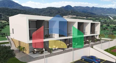 3-комнатная duplex вилла 164 м2 с террасой на крыше и собственным садом