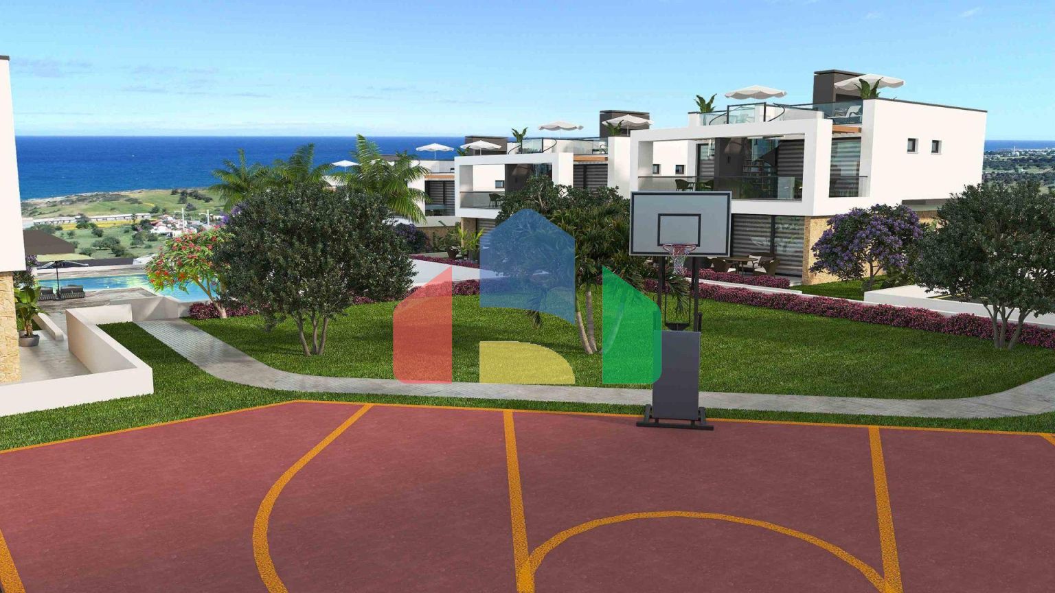 3-комнатная duplex вилла 164 м2 с террасой на крыше и собственным садом