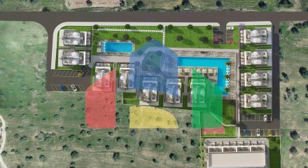 3-комнатная duplex вилла 164 м2 с террасой на крыше и собственным садом