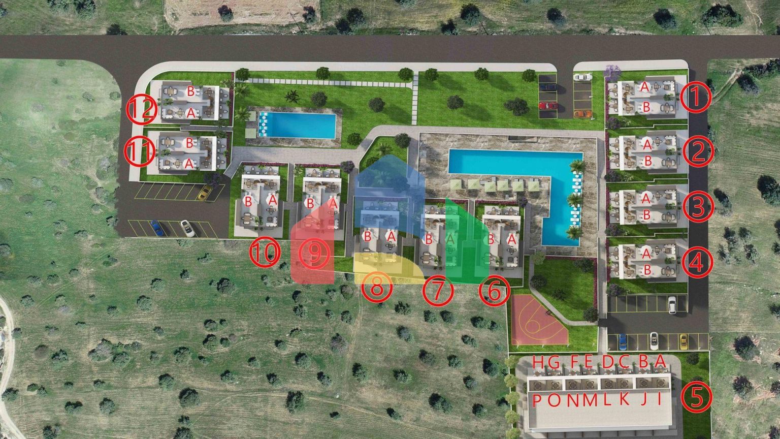 3-комнатная duplex вилла 164 м2 с террасой на крыше и собственным садом