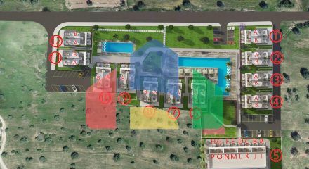 3-комнатная duplex вилла 164 м2 с террасой на крыше и собственным садом