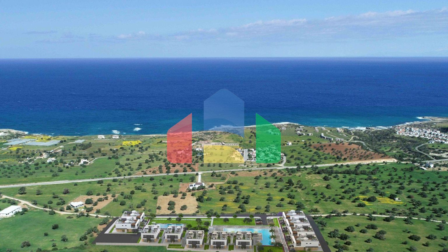3-комнатная duplex вилла 164 м2 с террасой на крыше и собственным садом