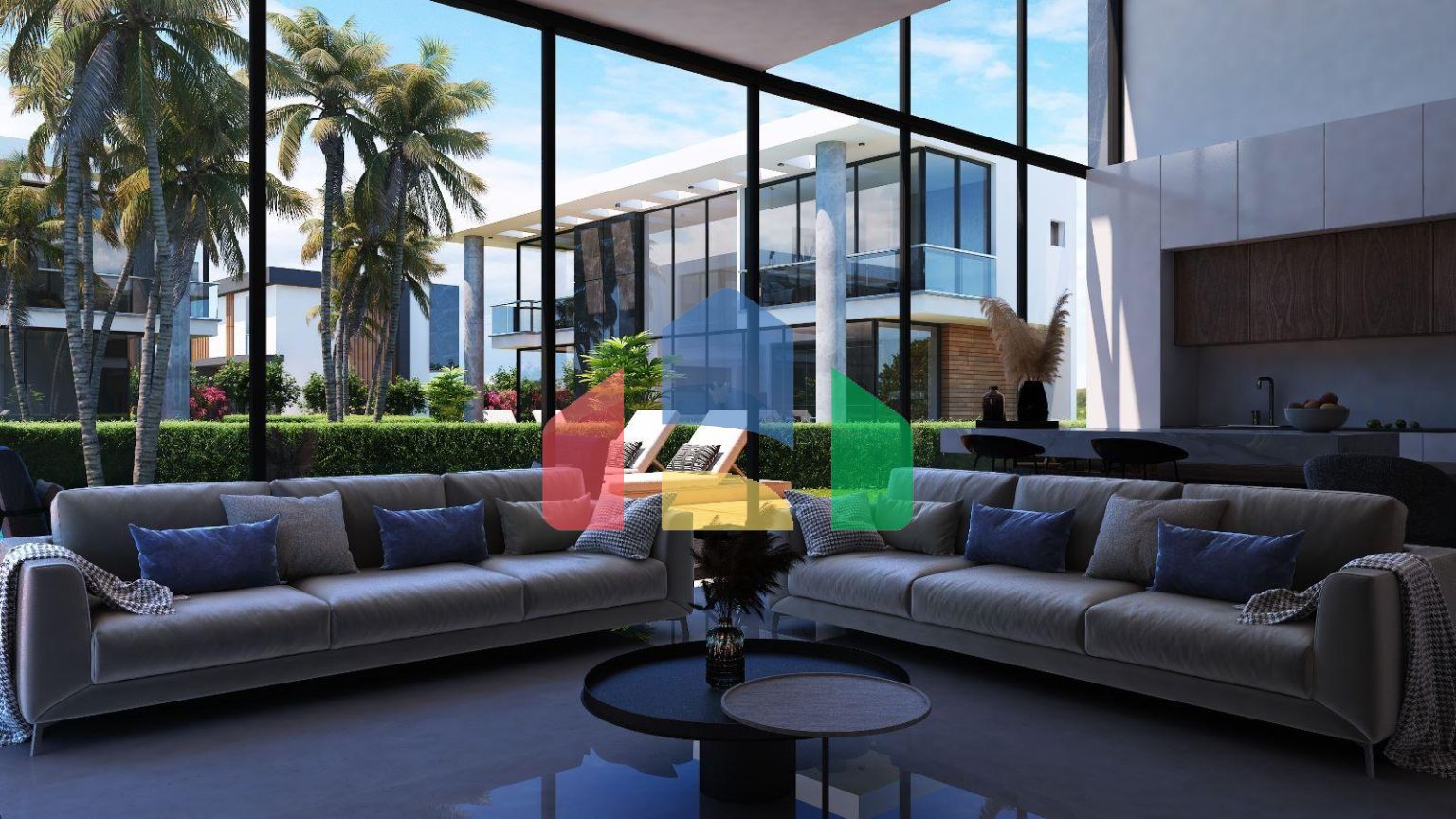 Современная 5-комнатная вилла 220 м2 с личным бассейном в 270 метрах от пляжа