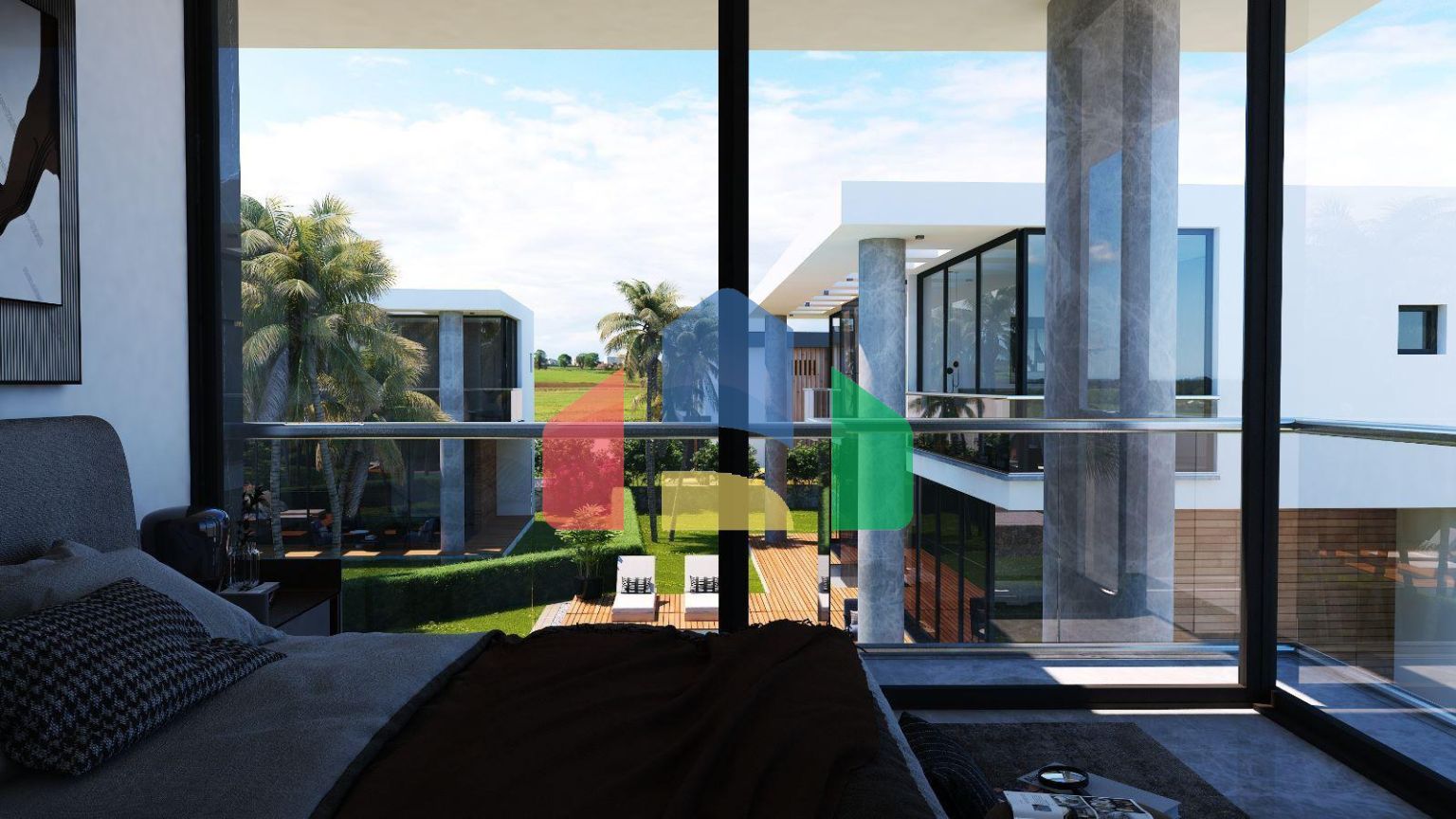 Современная 5-комнатная вилла 220 м2 с личным бассейном в 270 метрах от пляжа