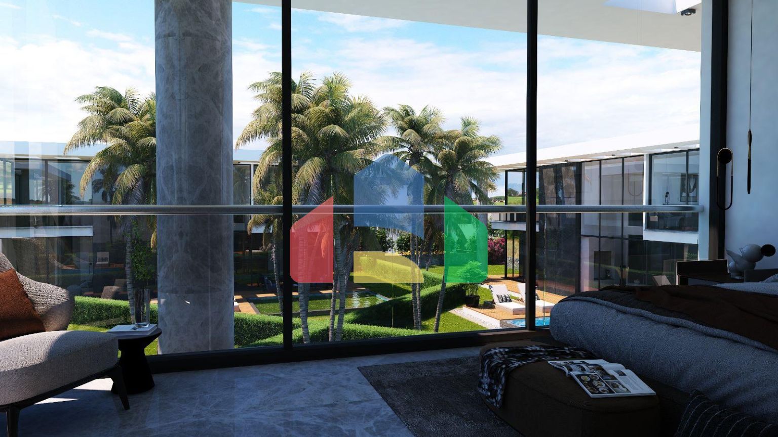 Современная 5-комнатная вилла 220 м2 с личным бассейном в 270 метрах от пляжа