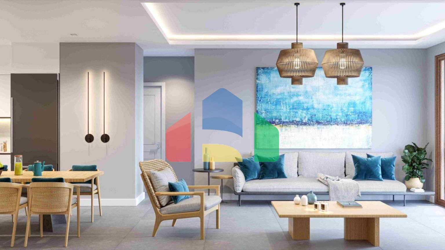 Студия пентхаус 38 м2 с террасой 12 м2 и на крыше 24 м2 в пешей доступности к пляжу