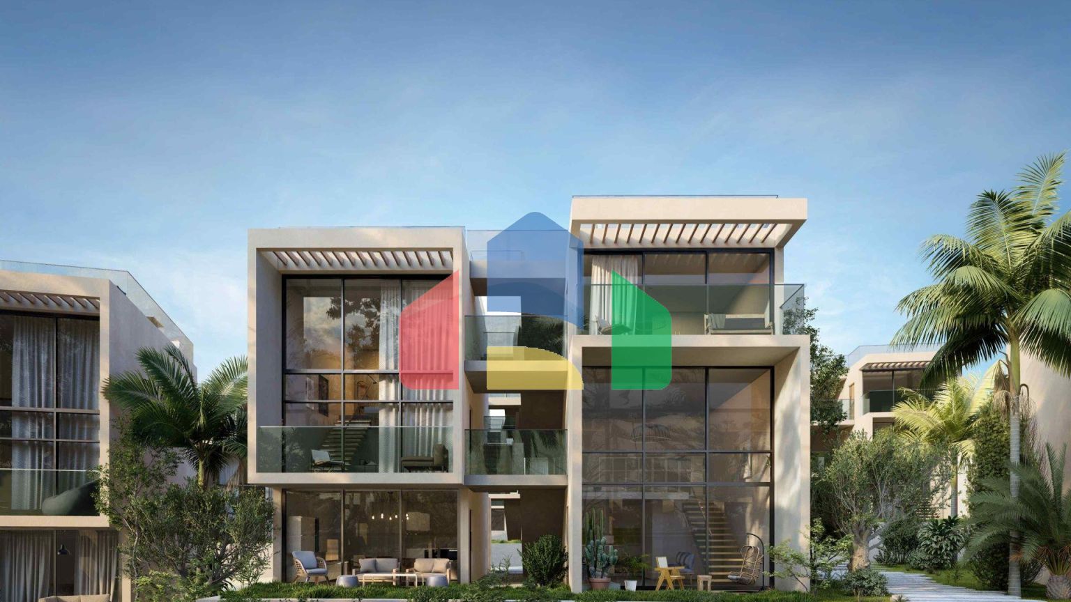 3-комнатный loft пентхаус 142 м2 с террасой на крыше 53 м2 в новом и современном комплексе в Эсентепе