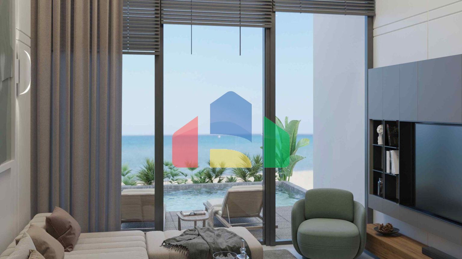 3-комнатный loft пентхаус 142 м2 с террасой на крыше 53 м2 в новом и современном комплексе в Эсентепе