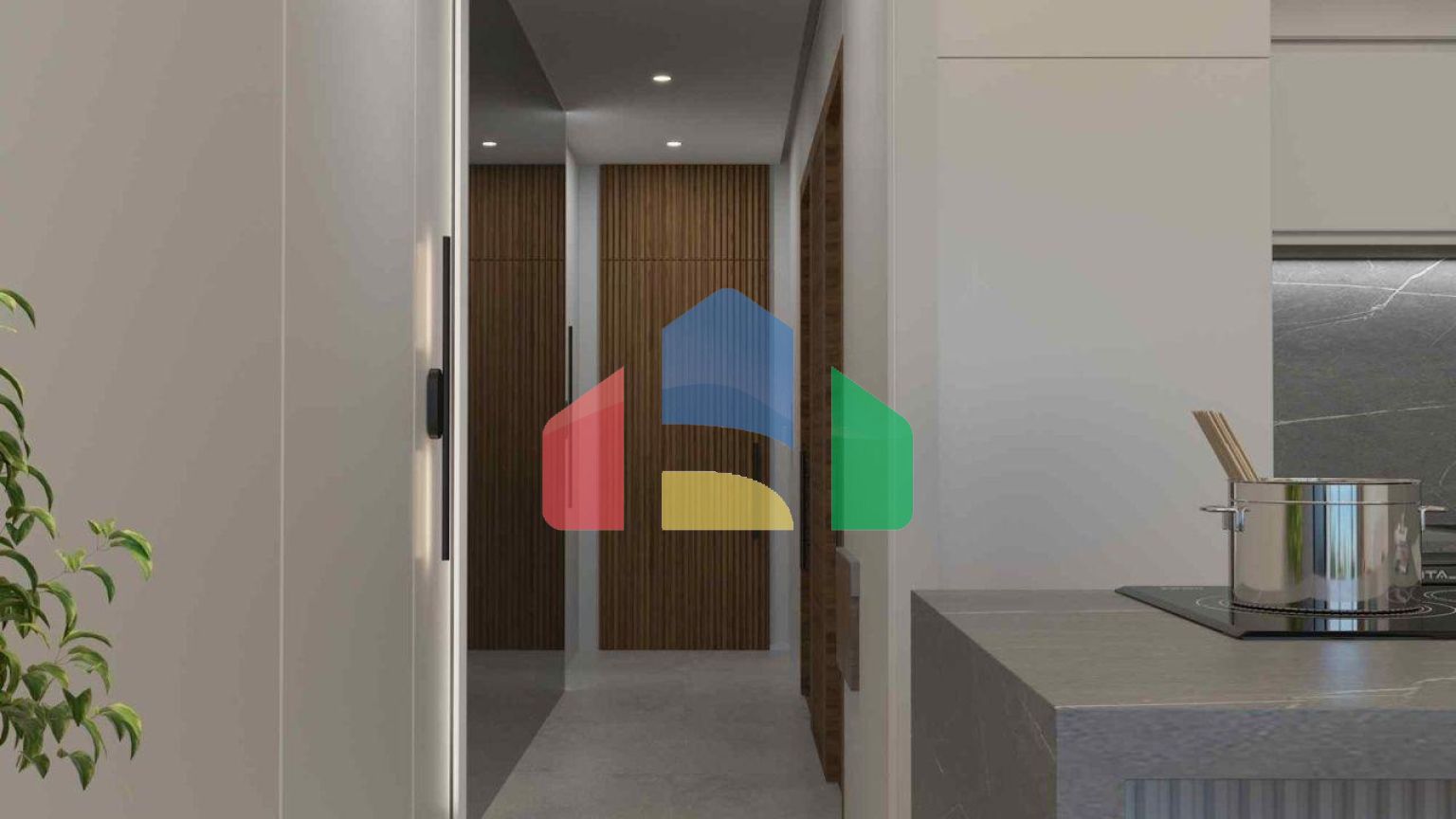 3-комнатный loft пентхаус 142 м2 с террасой на крыше 53 м2 в новом и современном комплексе в Эсентепе