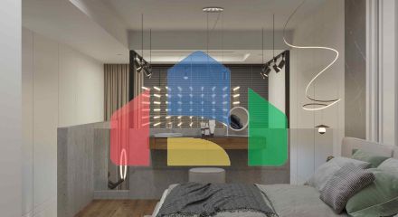 3-комнатный loft пентхаус 142 м2 с террасой на крыше 53 м2 в новом и современном комплексе в Эсентепе