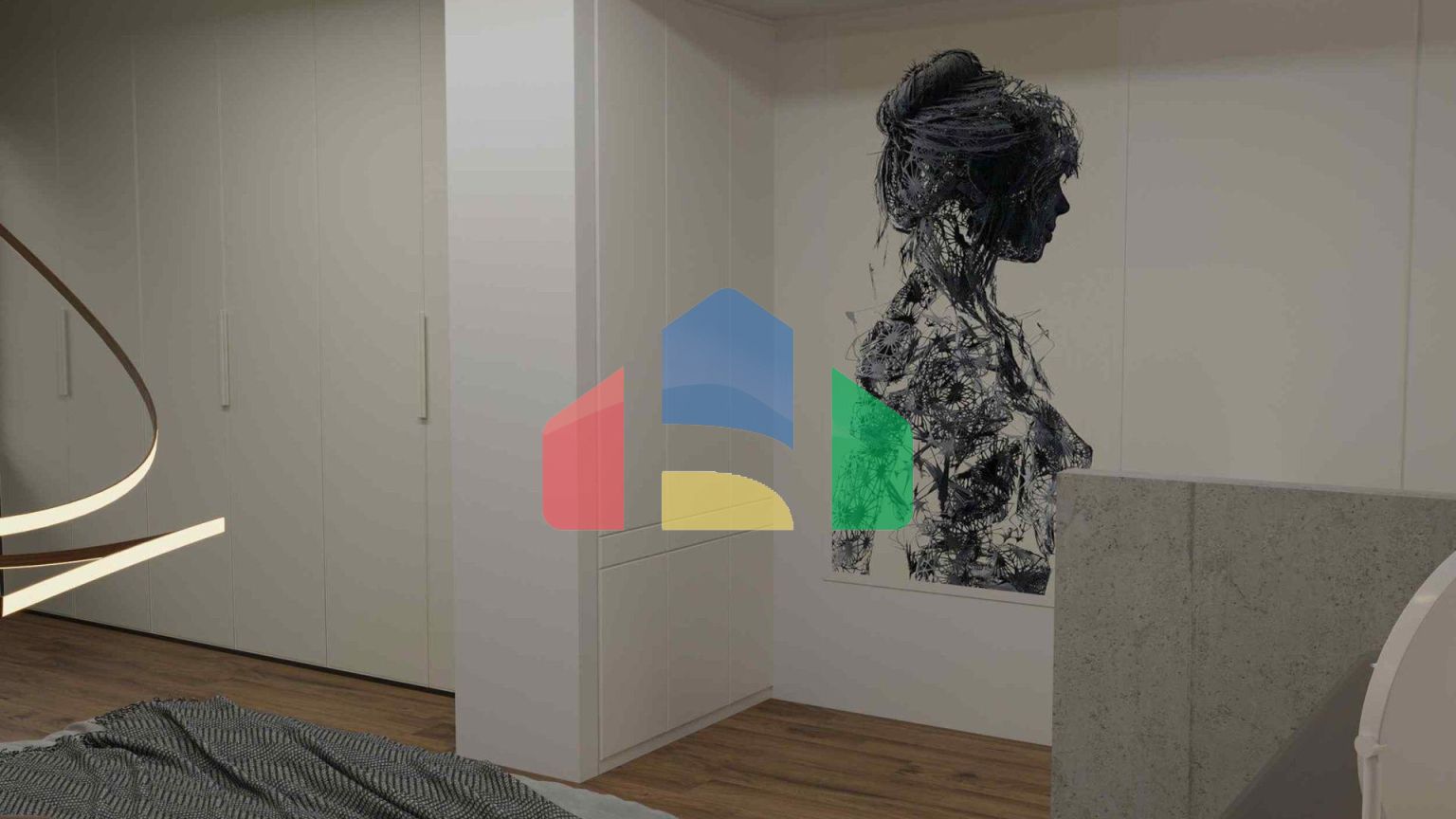 3-комнатный loft пентхаус 142 м2 с террасой на крыше 53 м2 в новом и современном комплексе в Эсентепе