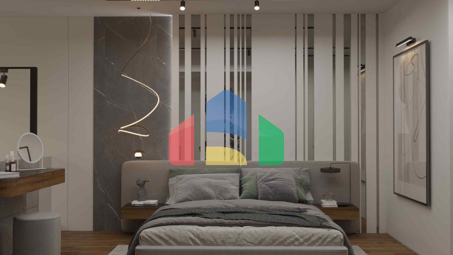 3-комнатный loft пентхаус 142 м2 с террасой на крыше 53 м2 в новом и современном комплексе в Эсентепе