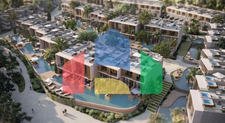 3-комнатный loft пентхаус 142 м2 с террасой на крыше 53 м2 в новом и современном комплексе в Эсентепе