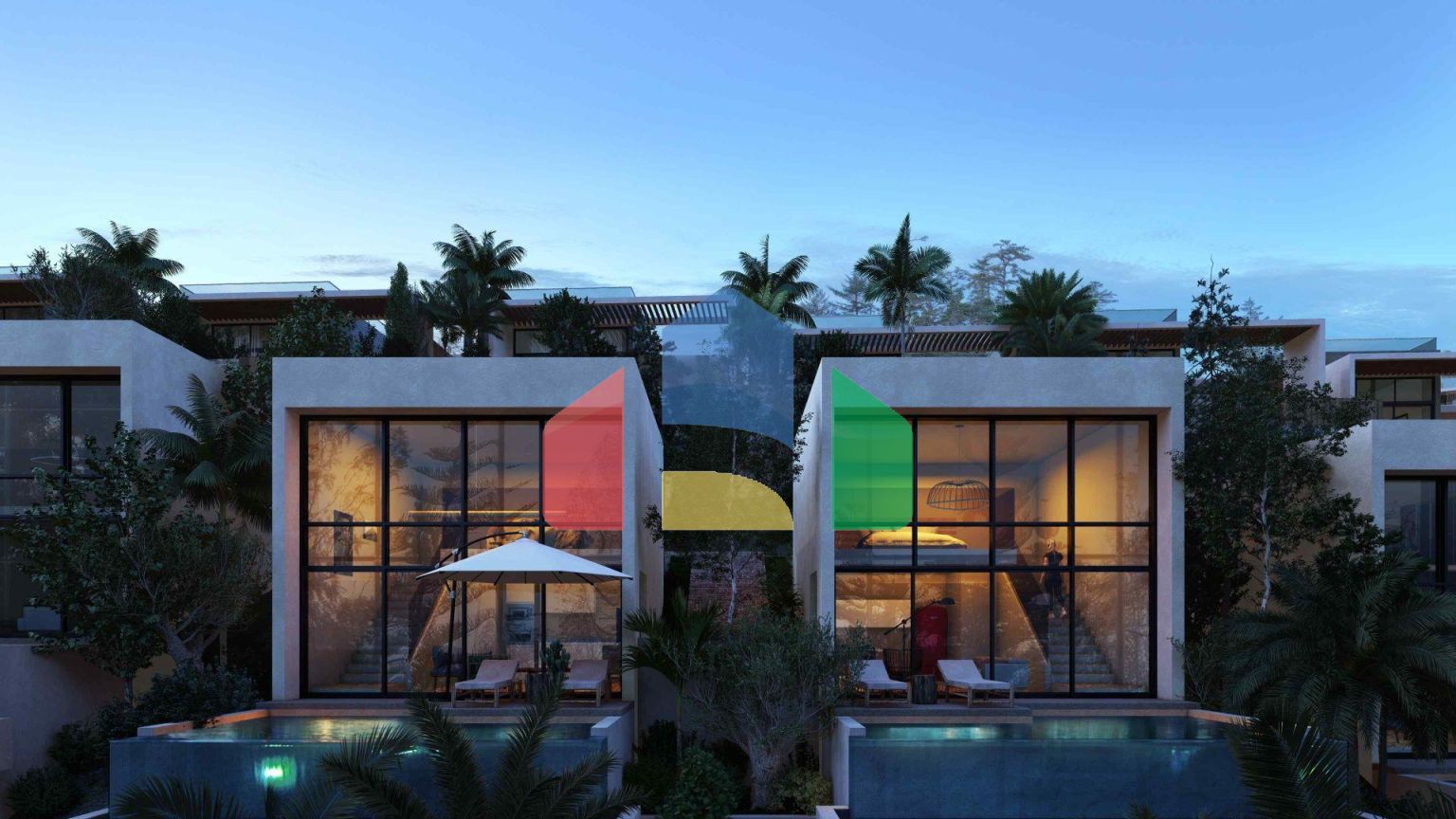 3-комнатный loft пентхаус 142 м2 с террасой на крыше 53 м2 в новом и современном комплексе в Эсентепе