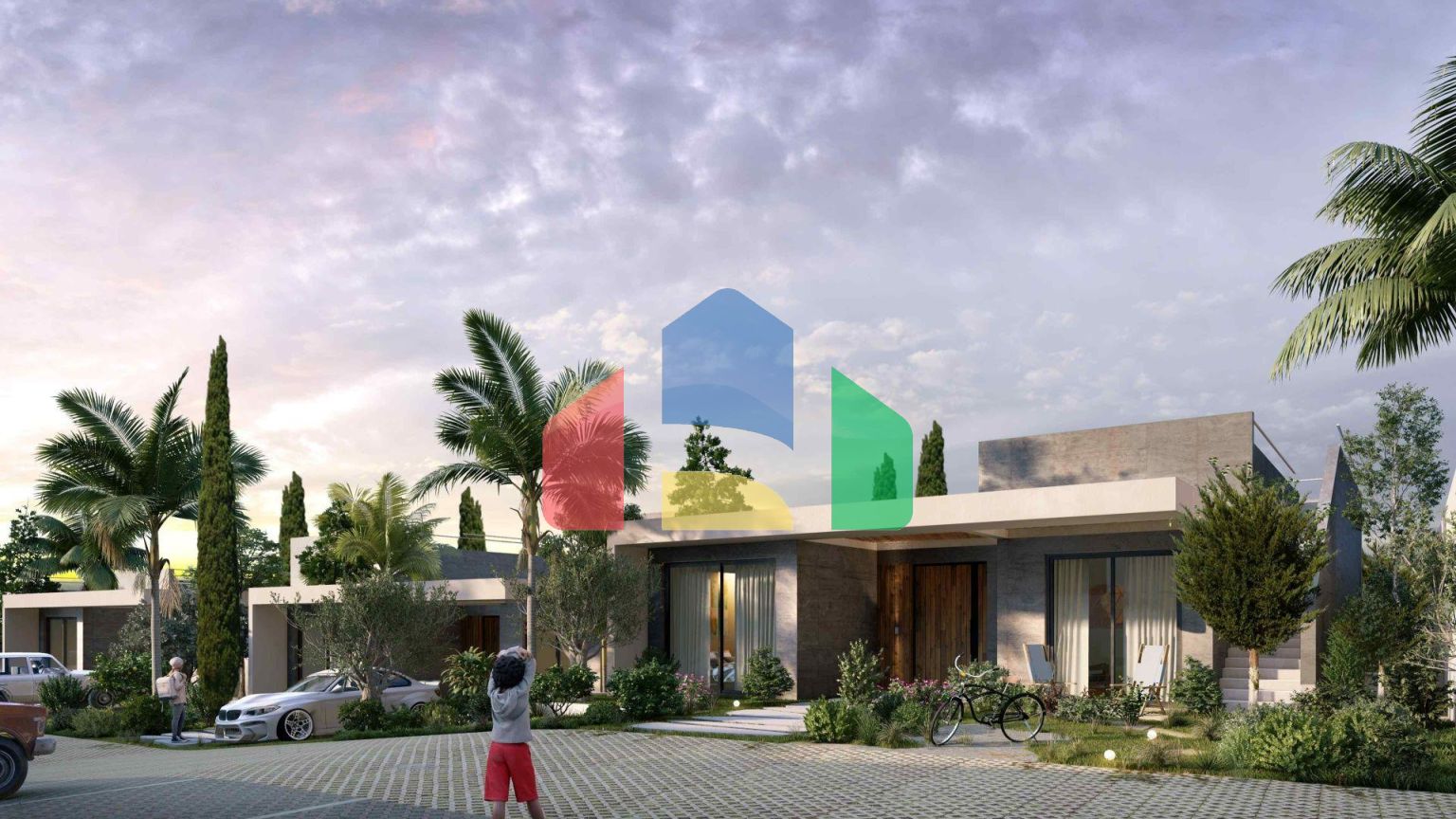 3-комнатный loft пентхаус 142 м2 с террасой на крыше 53 м2 в новом и современном комплексе в Эсентепе