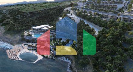 3-комнатный loft пентхаус 142 м2 с террасой на крыше 53 м2 в новом и современном комплексе в Эсентепе