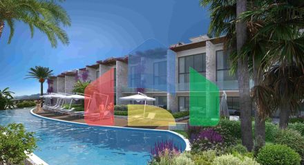 2-комнатные апартаменты 60 м2 с террасой 10 м2 в роскошном комплексе с видом на море 2-комнатные апартаменты 60 м2 с террасой 10 м2 в роскошном комплексе с видом на море