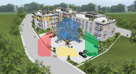 2-комнатные апартаменты 58 м2 с балконом 5 м2 в новом и тихом комплексе в Алсанджаке 2-комнатные апартаменты 58 м2 с балконом 5 м2 в новом и тихом комплексе в Алсанджаке