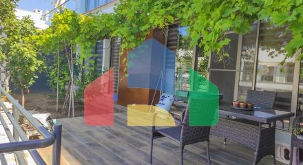 3-комнатные апартаменты 102 м2 с террасой 21 м2 и садом 30 м2 в 500 метрах от моря