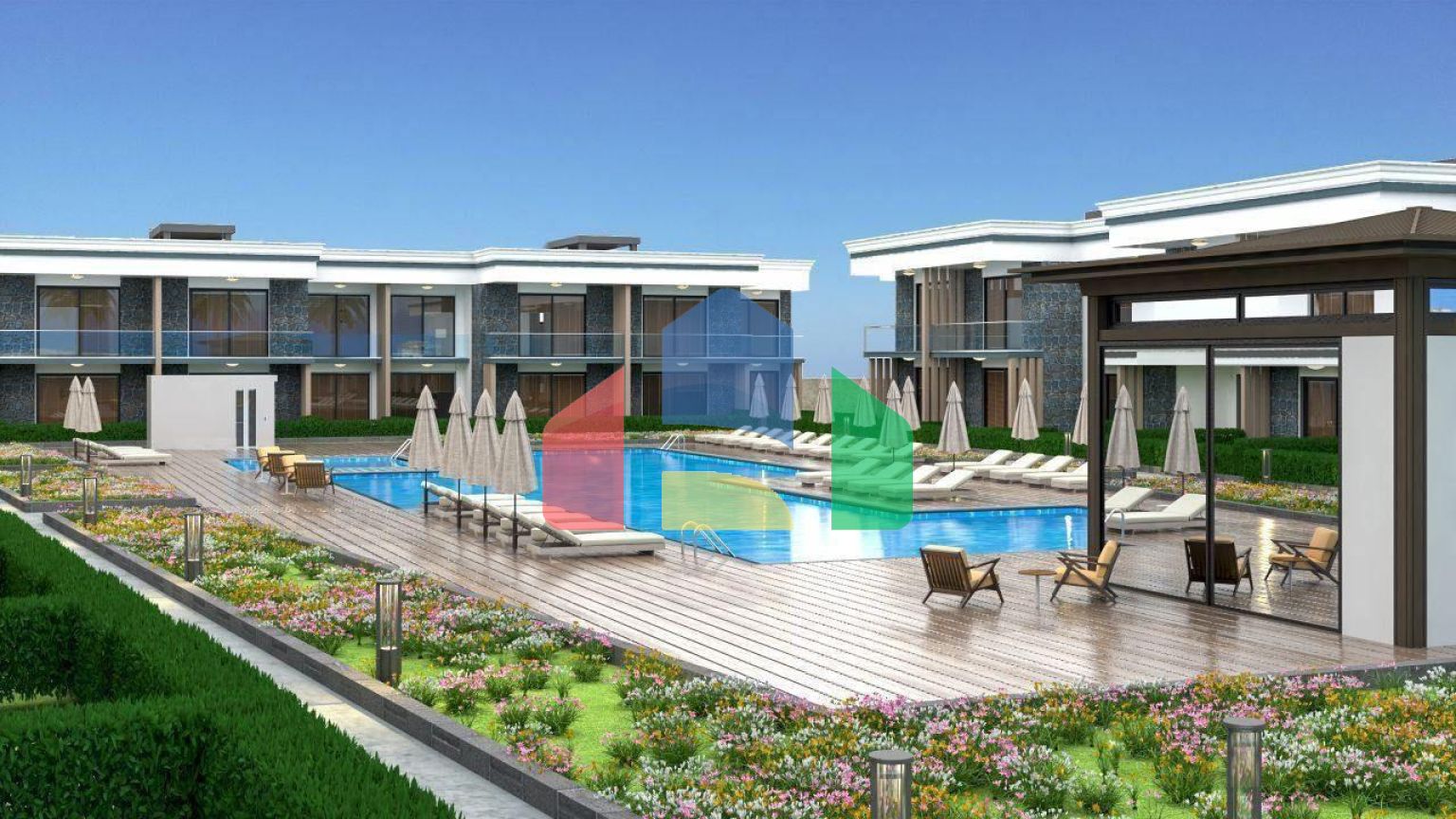 2-комнатные апартаменты 58 м2 с прямым видом на море!