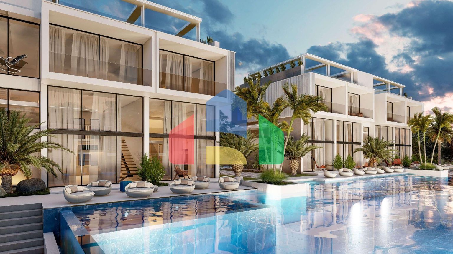 2-комнатный пентхаус 48 м2 в Татлысу