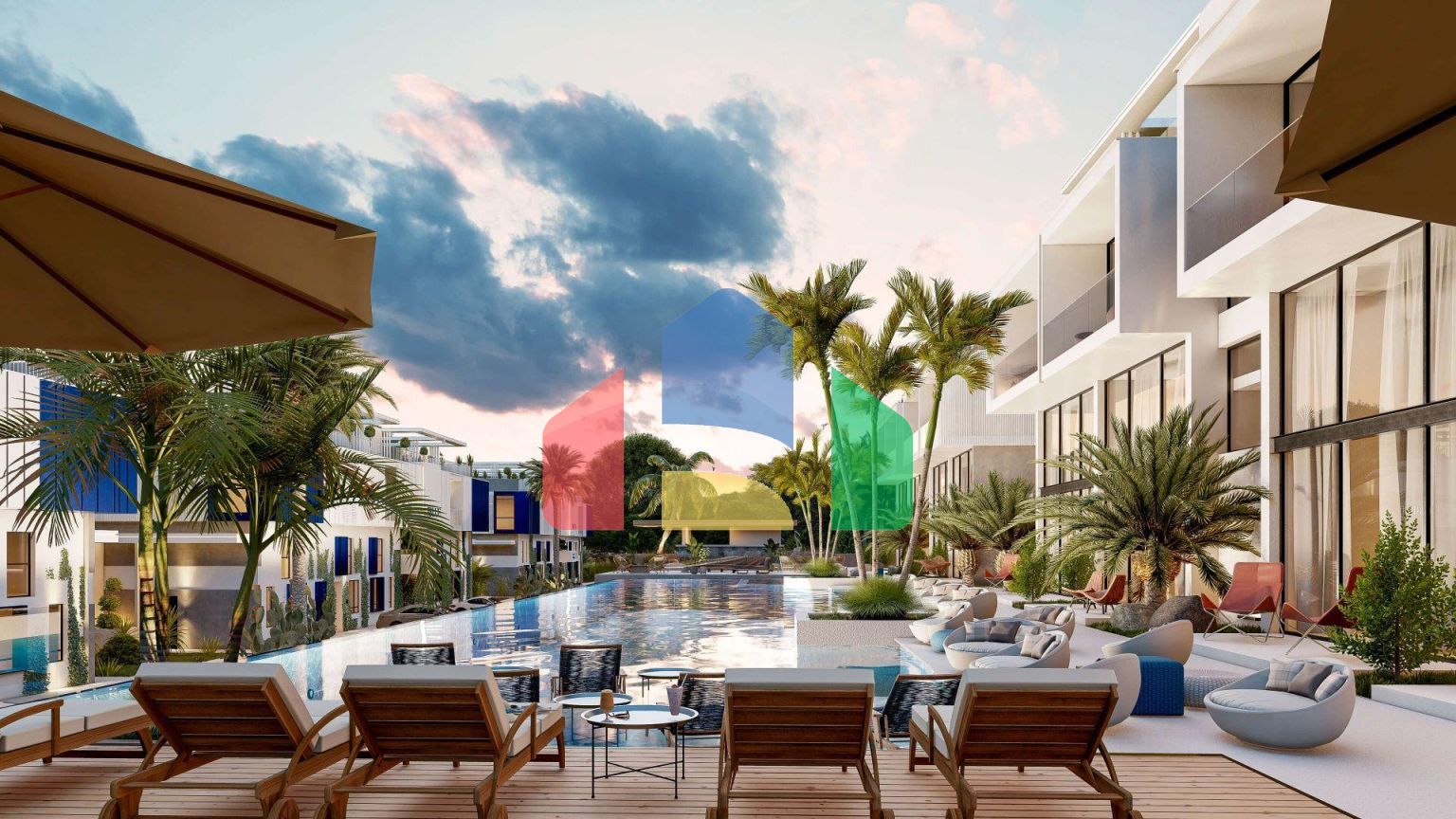 2-комнатный пентхаус 48 м2 в Татлысу