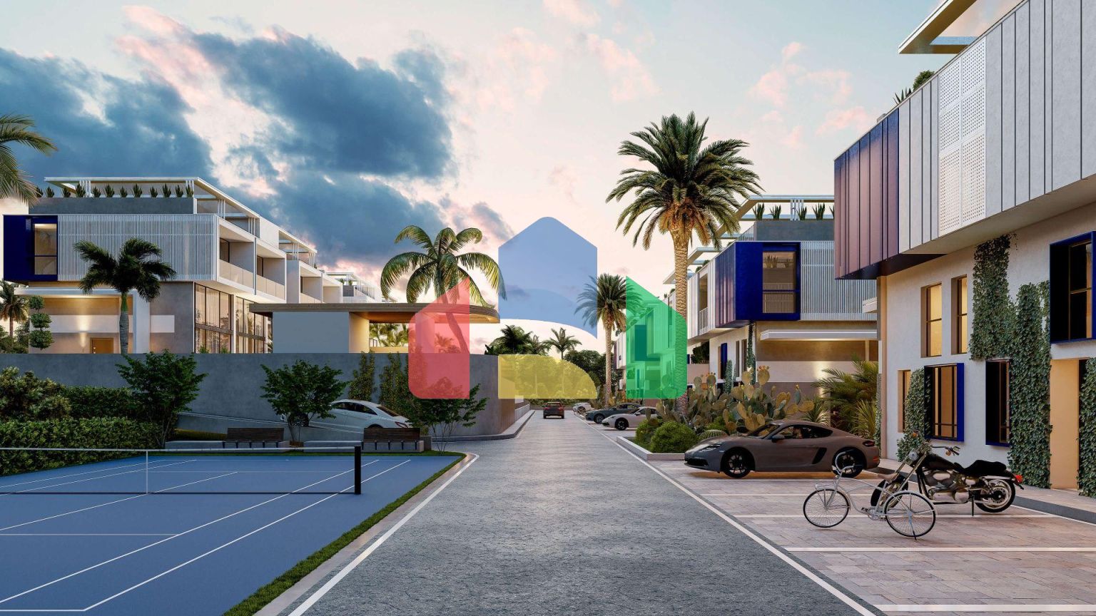 2-комнатный пентхаус 48 м2 в Татлысу