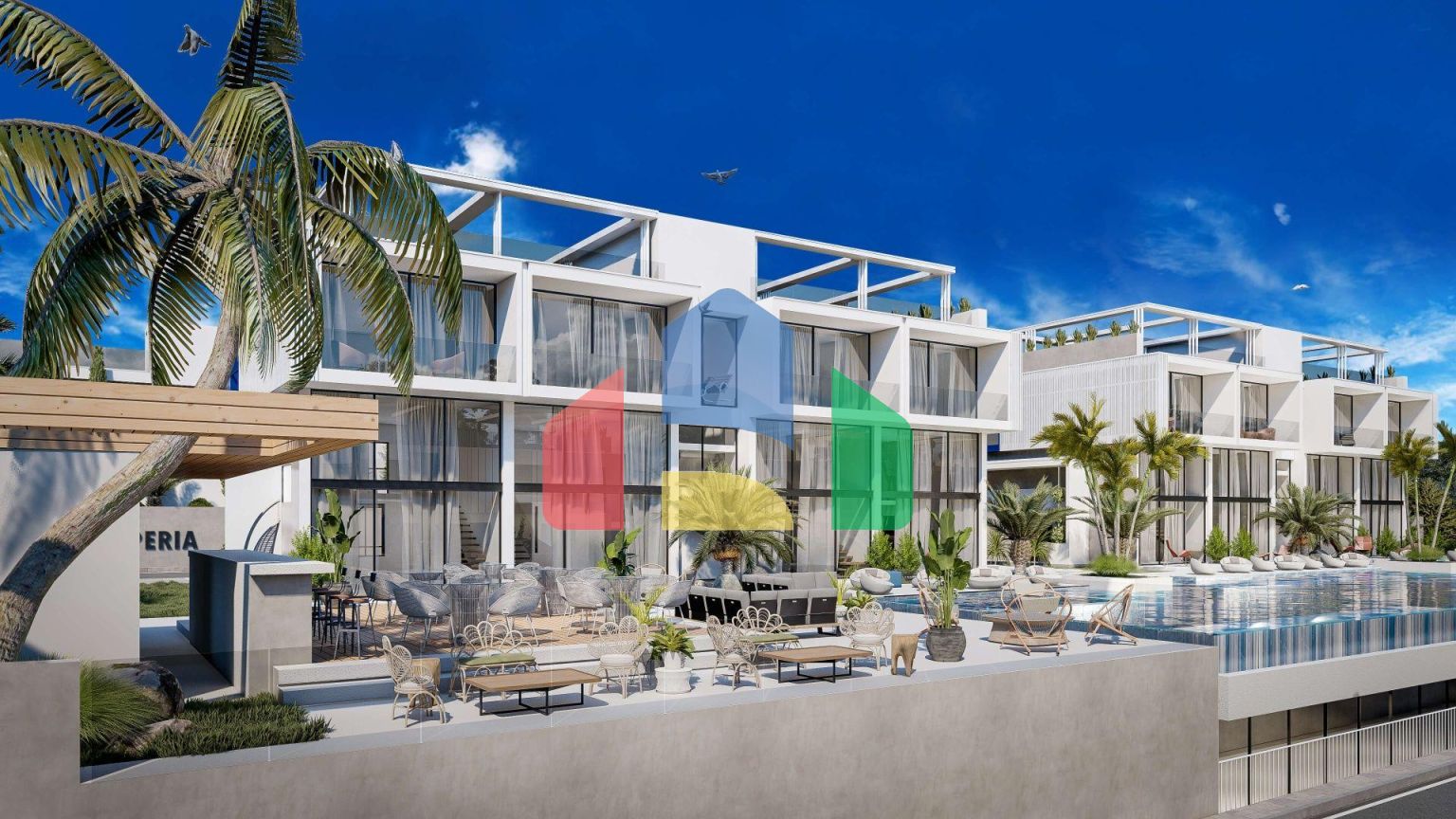 2-комнатный пентхаус 48 м2 в Татлысу