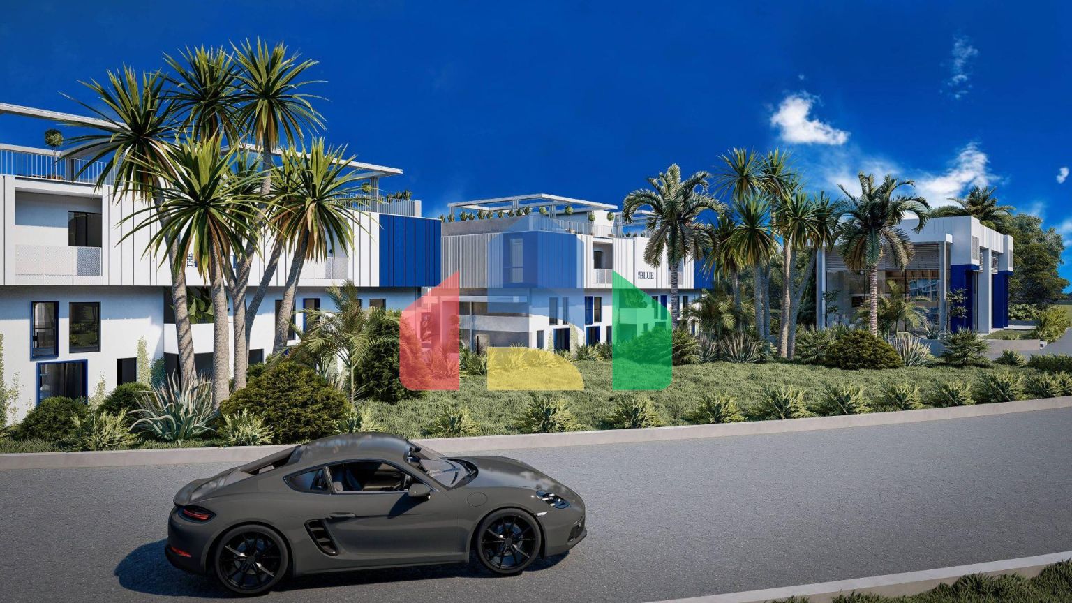 2-комнатный пентхаус 48 м2 в Татлысу