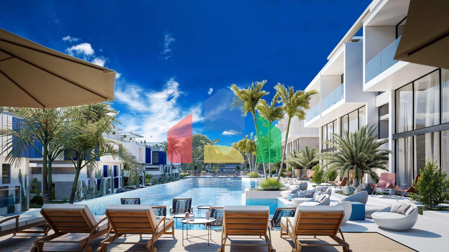 2-комнатный пентхаус 48 м2 в Татлысу