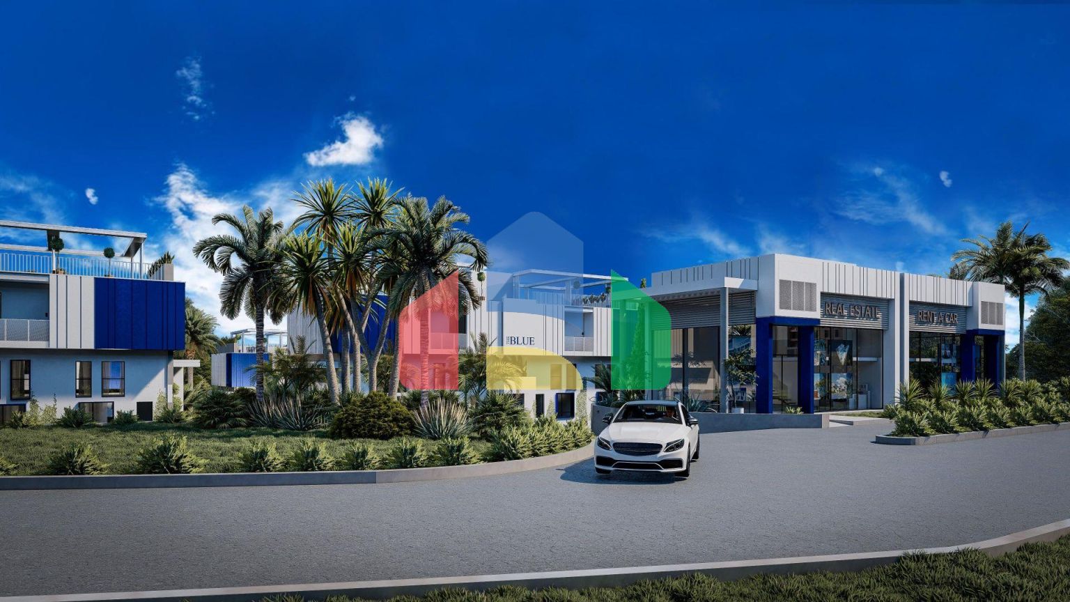 2-комнатный пентхаус 48 м2 в Татлысу