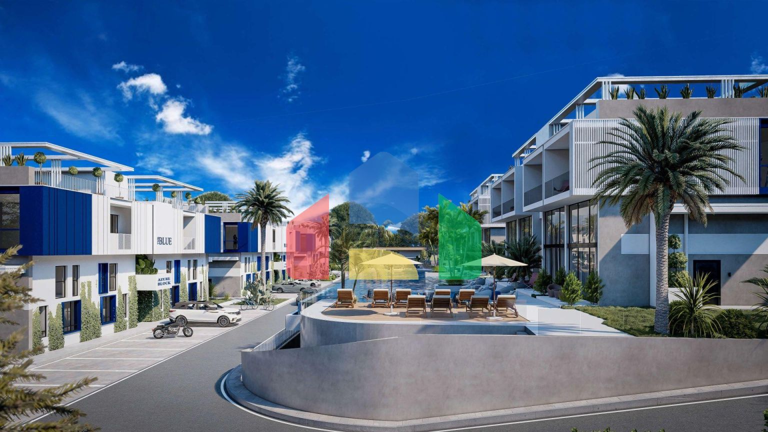 2-комнатный пентхаус 48 м2 в Татлысу