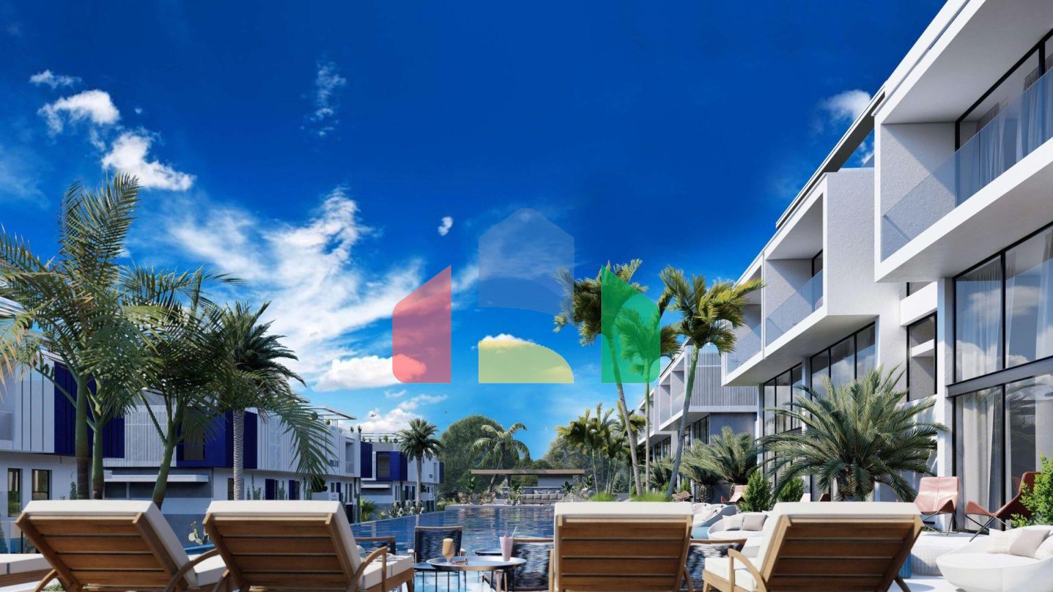 2-комнатный пентхаус 48 м2 в Татлысу