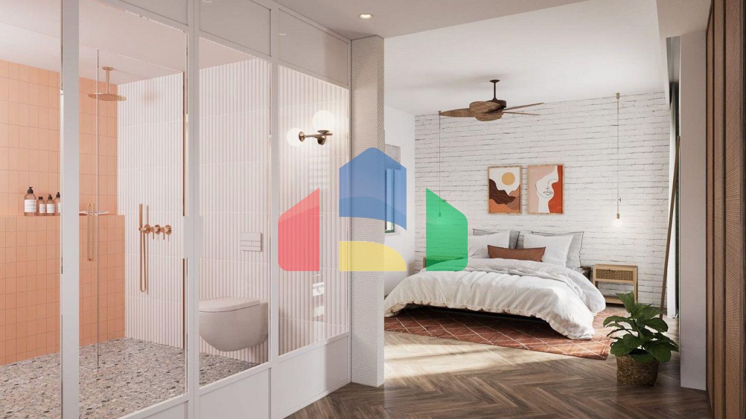 3-комнатный пентхаус 71 м2 с террасой на крыше 50 м2 в Лапте