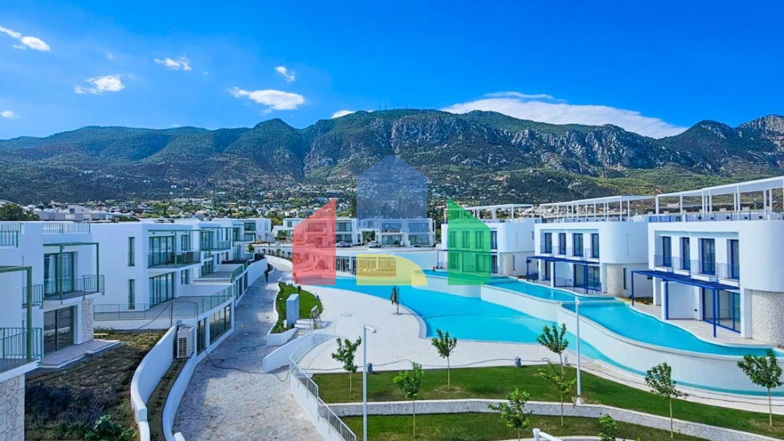 3-комнатный пентхаус 71 м2 с террасой на крыше 50 м2 в Лапте