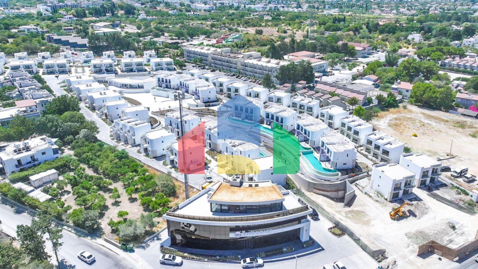 3-комнатный пентхаус 71 м2 с террасой на крыше 50 м2 в Лапте