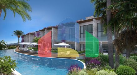 2-комнатные апартаменты 50 м2 с террасой 10 м2 в роскошном комплексе с видом на море 2-комнатные апартаменты 50 м2 с террасой 10 м2 в роскошном комплексе с видом на море